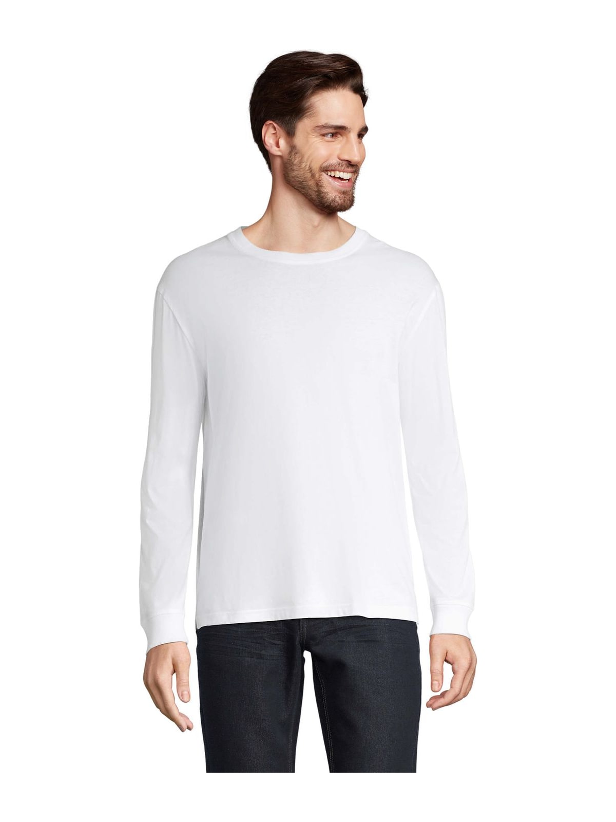 Μακρυμάνικο T-shirt 03982 Sol's Pioneer LSL White