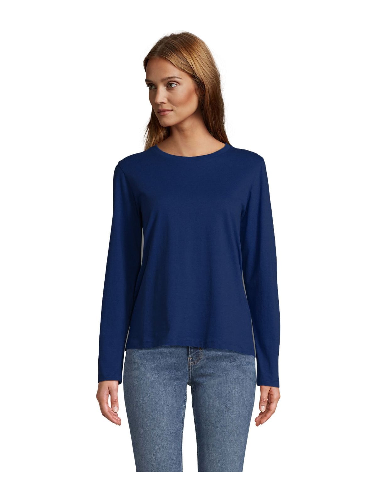 Γυναικείο Μακρυμάνικο T-shirt 04443 Sol's Monarch Women Navy