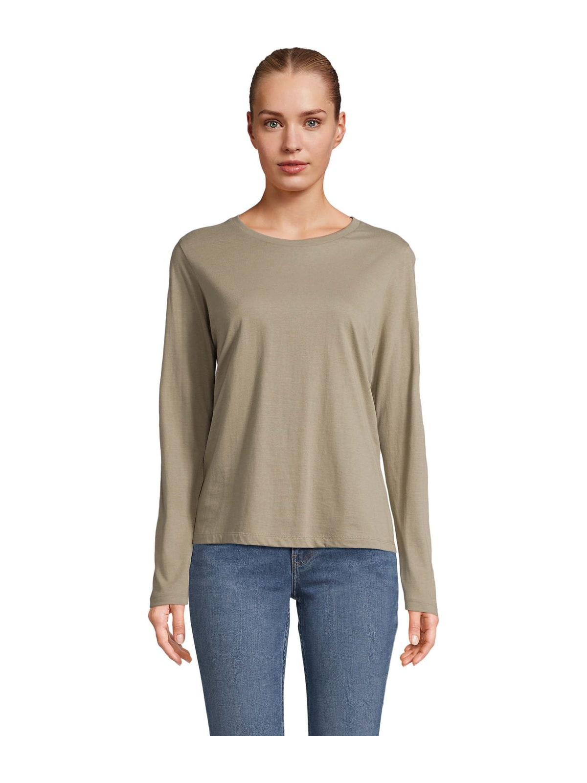 Γυναικείο Μακρυμάνικο T-shirt 04443 Sol's Monarch Women Khaki