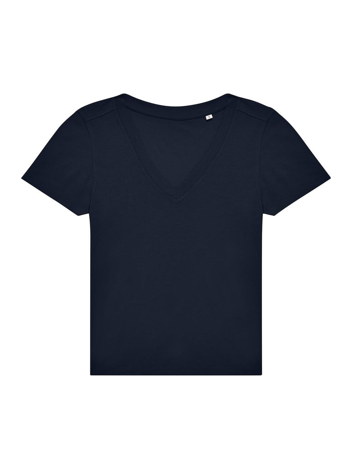 Γυναικείο T-Shirt με V E150 B & C Navy