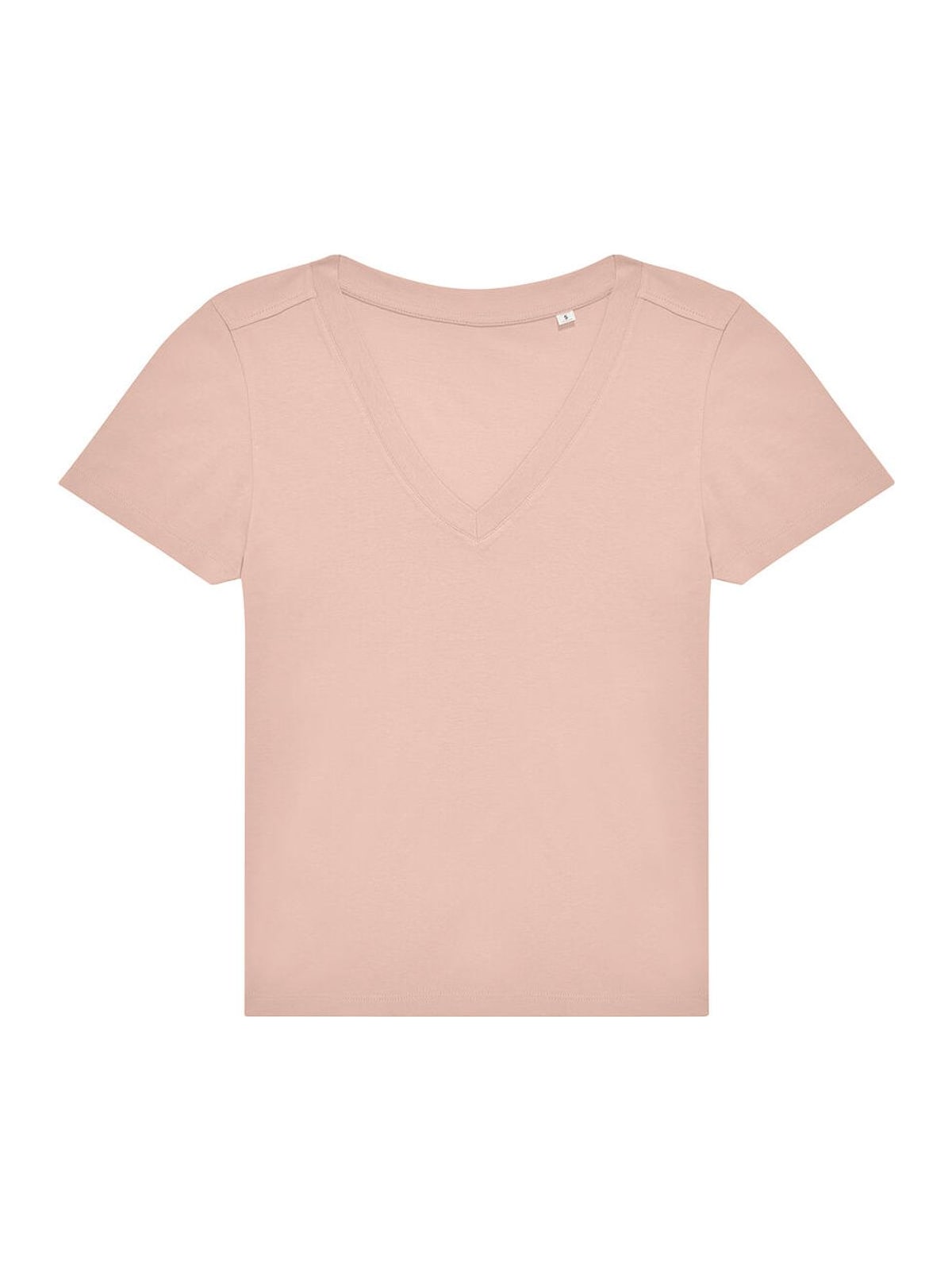 Γυναικείο T-Shirt με V E150 B & C 04042437 Soft Rose