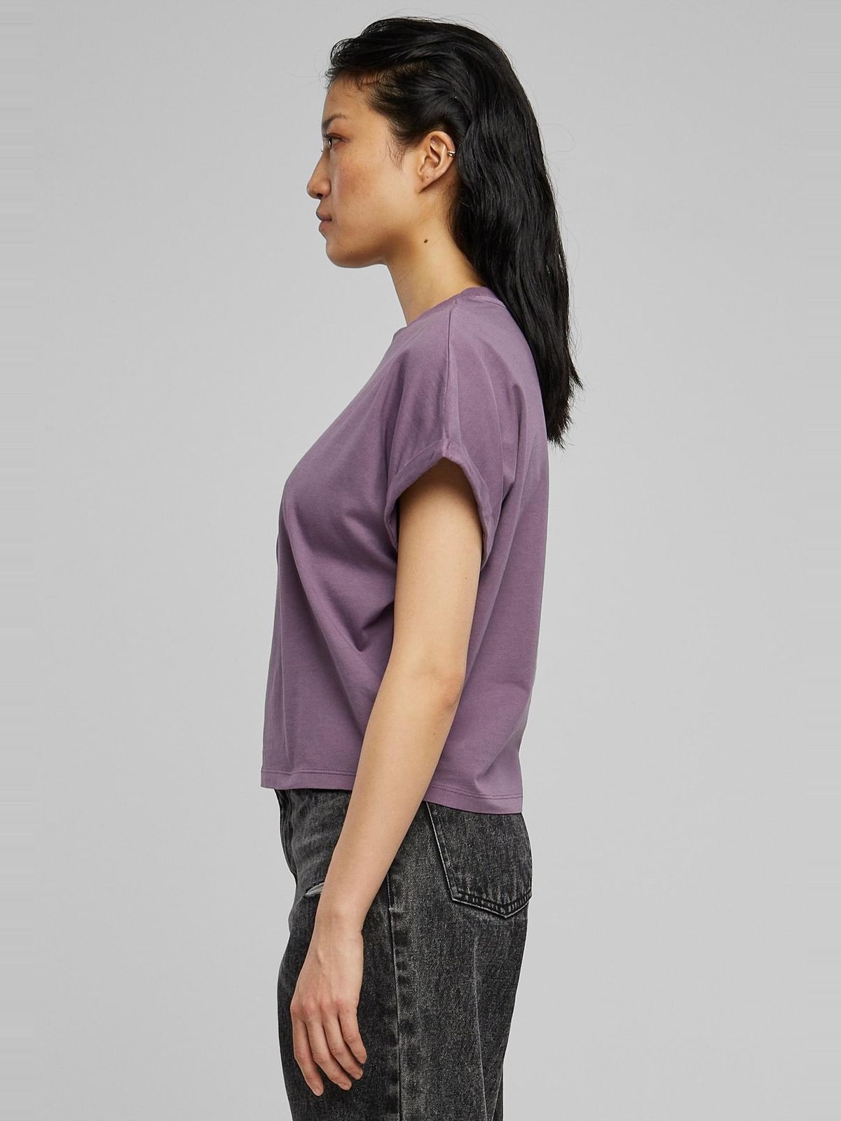 Γυναικείο T-Shirt Ladies Short Pigment Dye TB4088 Urban Classics duskviolet