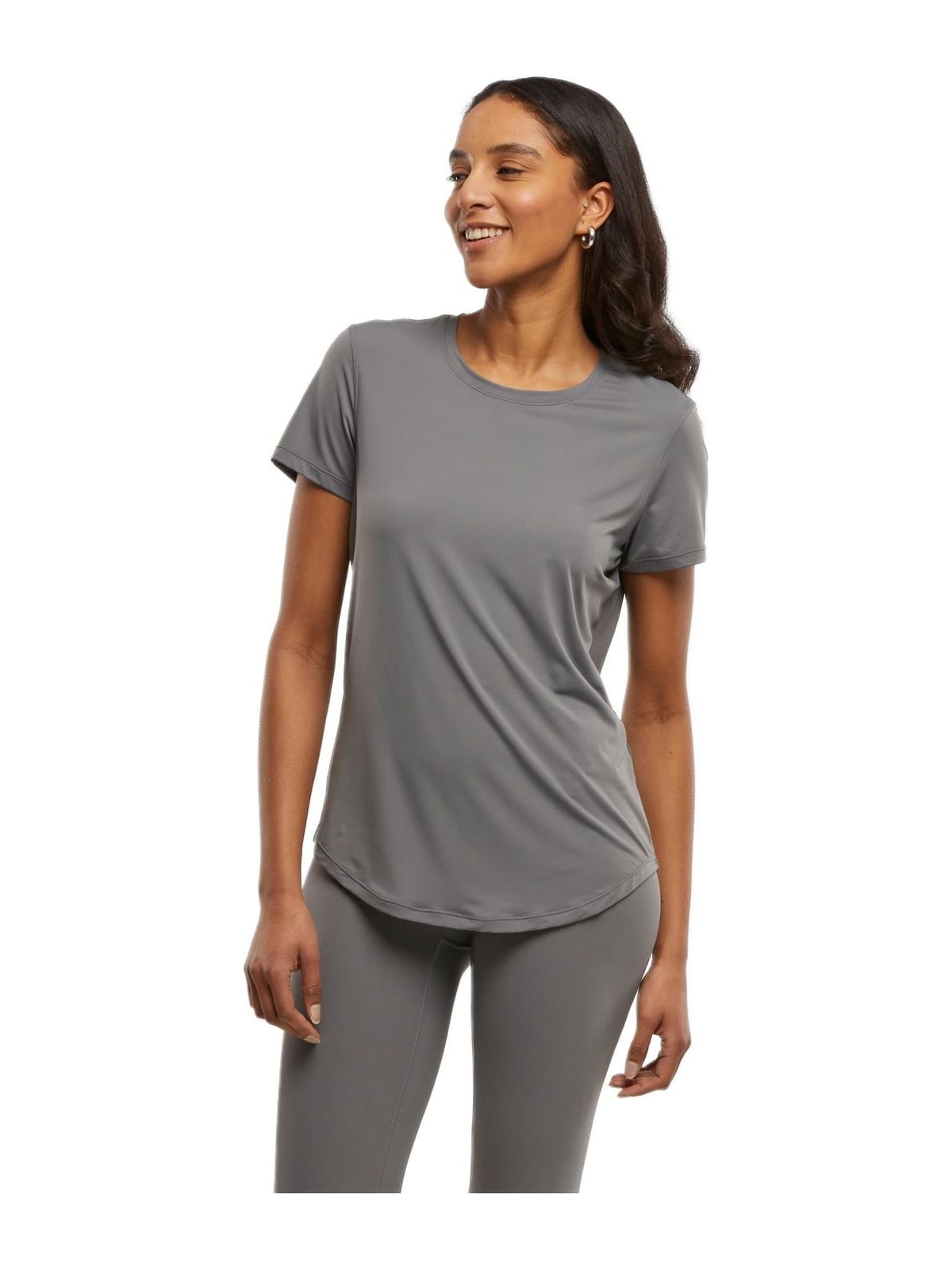 Γυναικείο Αθλητικό T-Shirt TB7812 Urban Classics senior grey