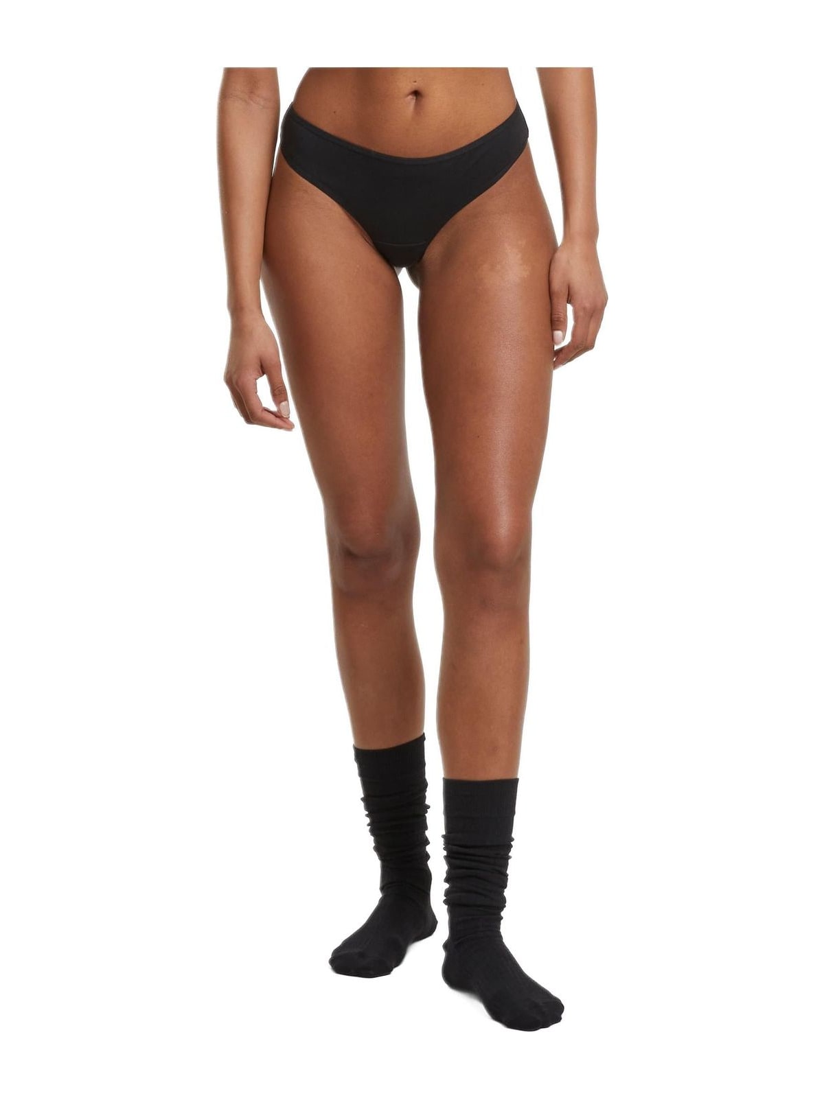 Ladies Basic Cotton Tanga 5-Pack Urban Classics TB7666C-03878 black+black+black+black+black