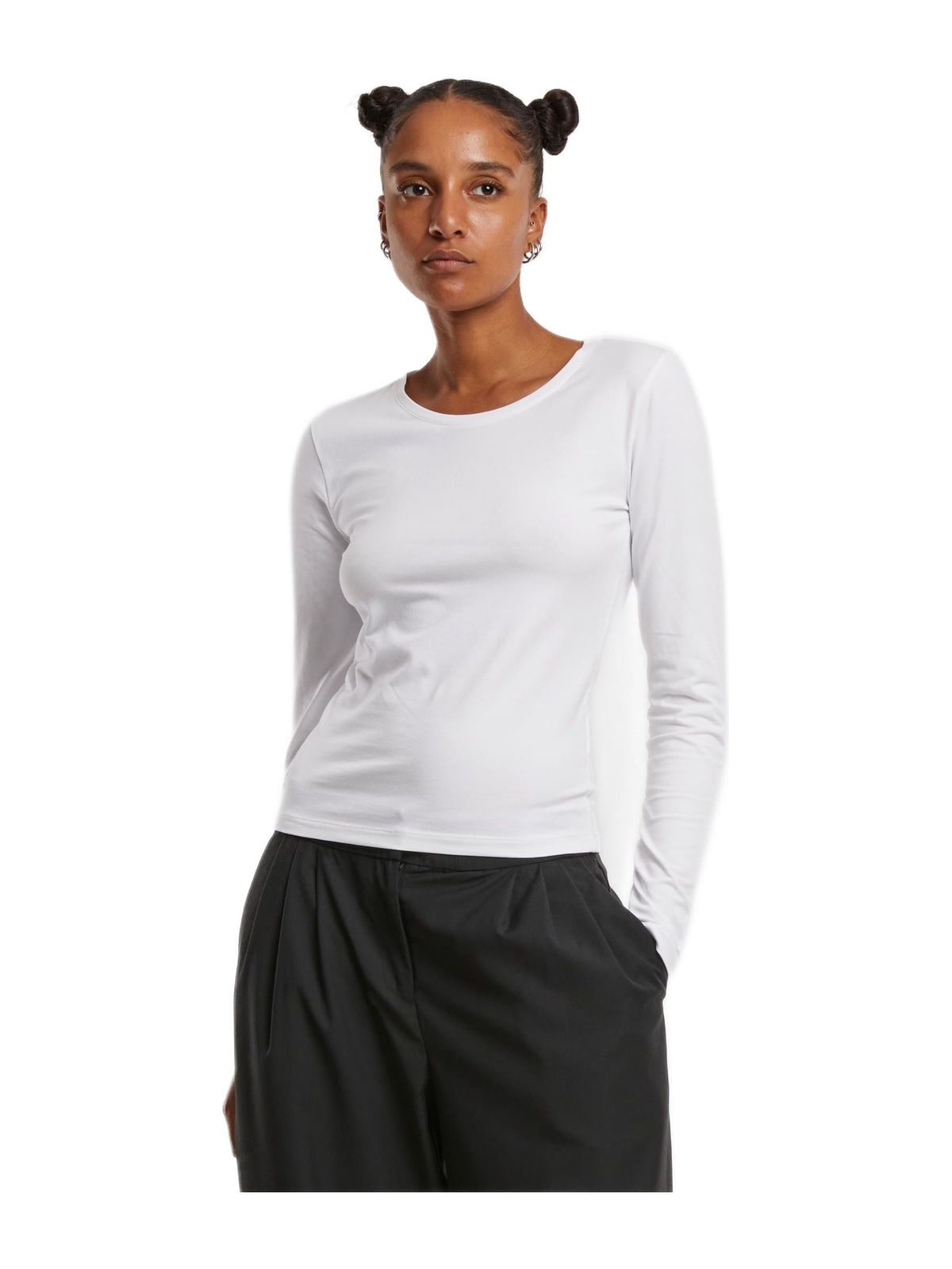 Γυναικεία Μακρυμάνικη Μπλούζα TB7456 Urban Classics White