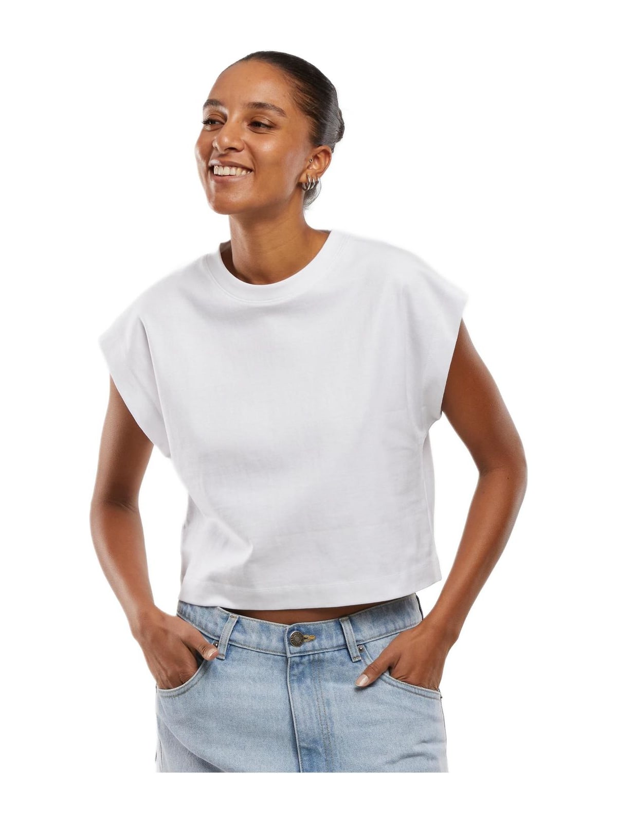 Γυναικείο T-shirt Oversized TB7699 Urban Classics White