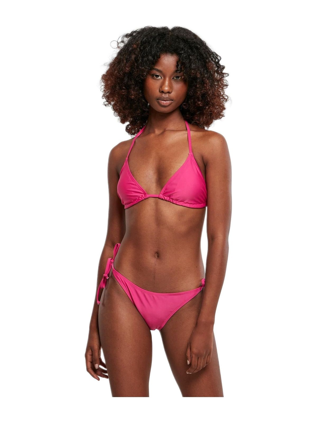 Ladies Recycled Triangle Bikini Urban Classics TB4112-02260 brightviolet