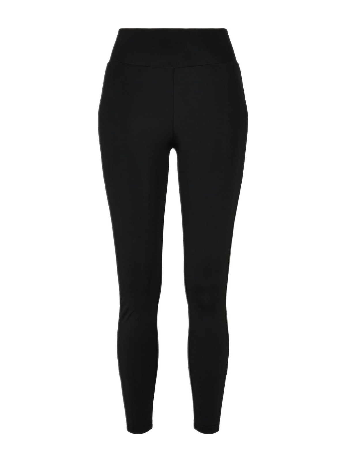 Γυναικείο Ψηλόμεσο Κολάν Shiny Stripe TB4556-00825 Urban Classics Black/Black