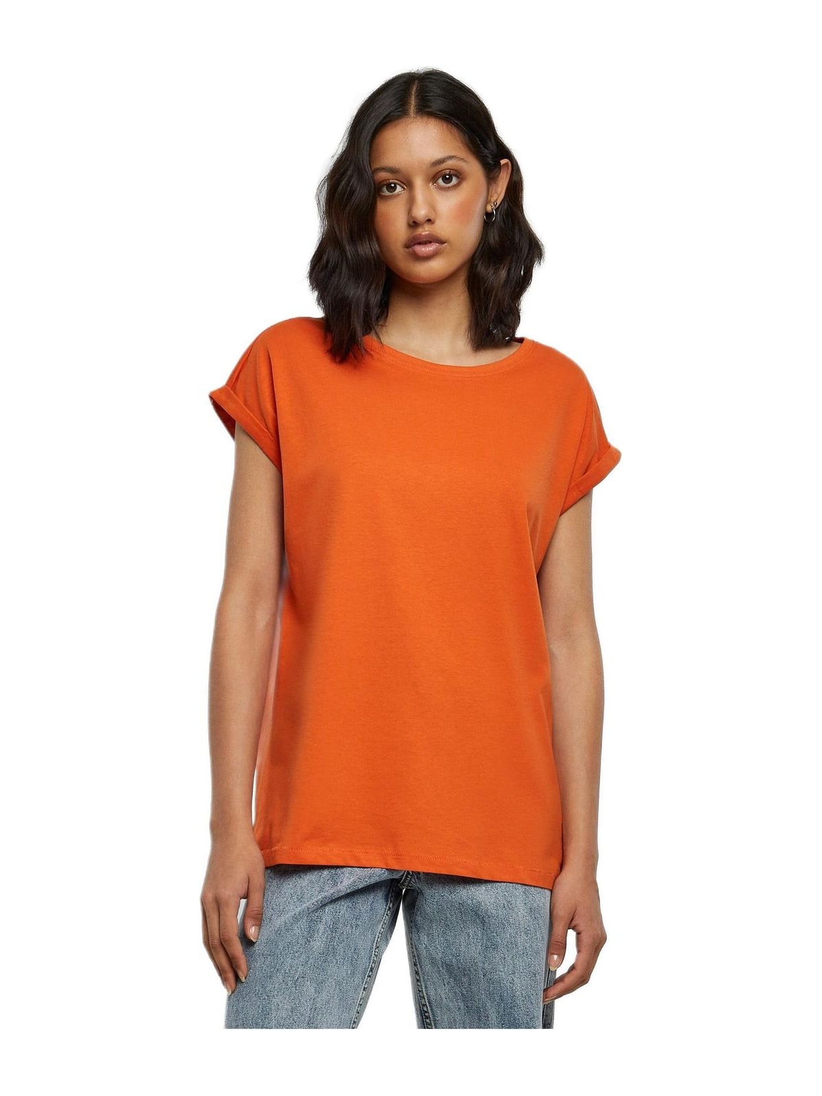Γυναικείο T-Shirt Ladies Extended Shoulder Tee TB771-01150 Urban Classics Rust Orange