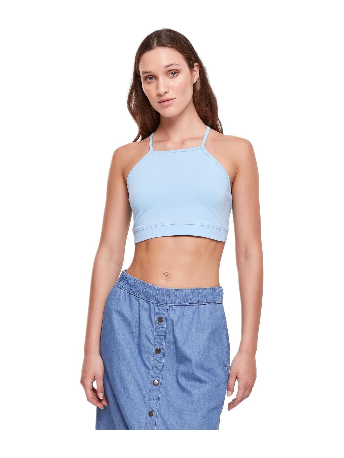 Γυναικείο Τοπ Triangle TB2600-04410 Urban Classics Balticblue