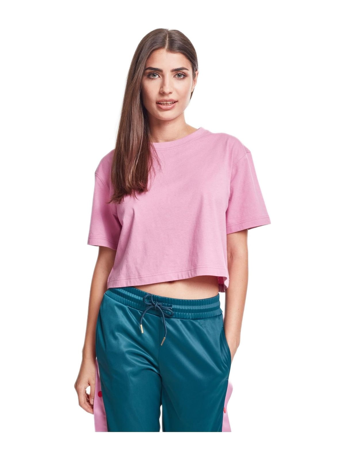 Ladies Short Oversized Tee Urban Classics TB1555-01467 coolpink