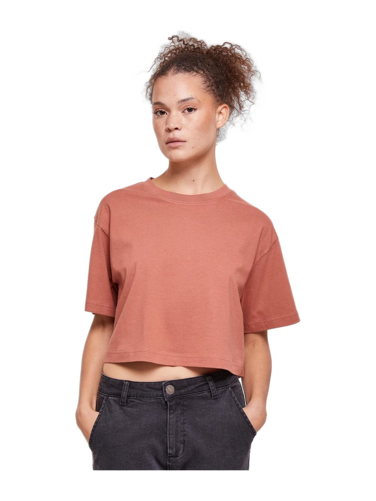 Γυναικείο T-Shirt Ladies Short Oversized Tee TB1555 Urban Classics Terracotta
