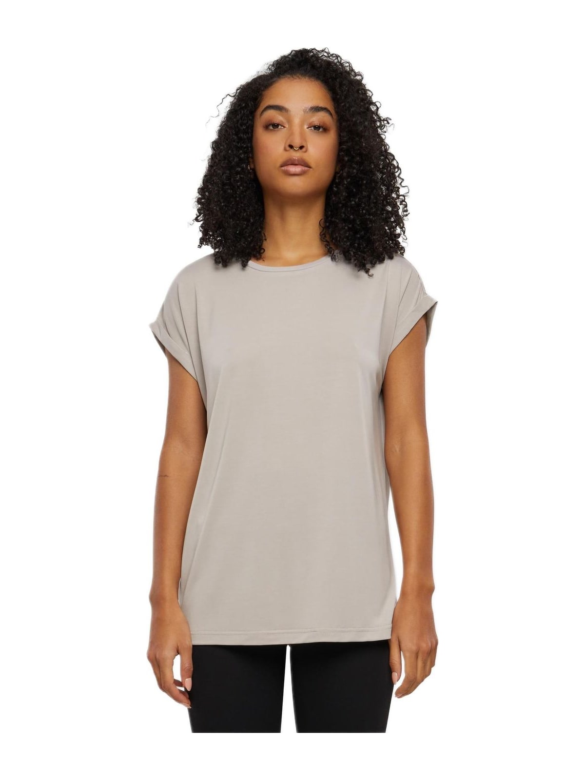 Γυναικείο T-Shirt Modal Extended Shoulder TB4092-01325 Urban Classics Cloud