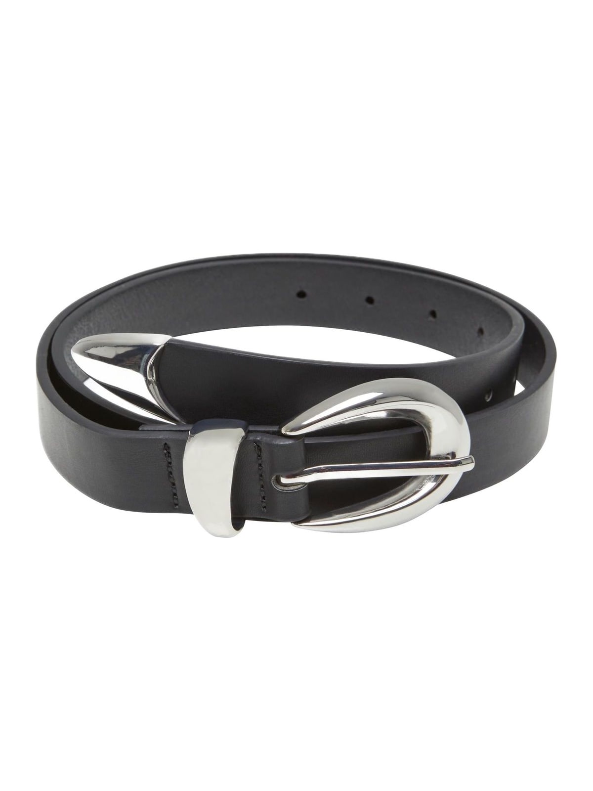 Ζώνη Chunky Buckle Loop TB7211-02499 Urban Classics Black/Silver