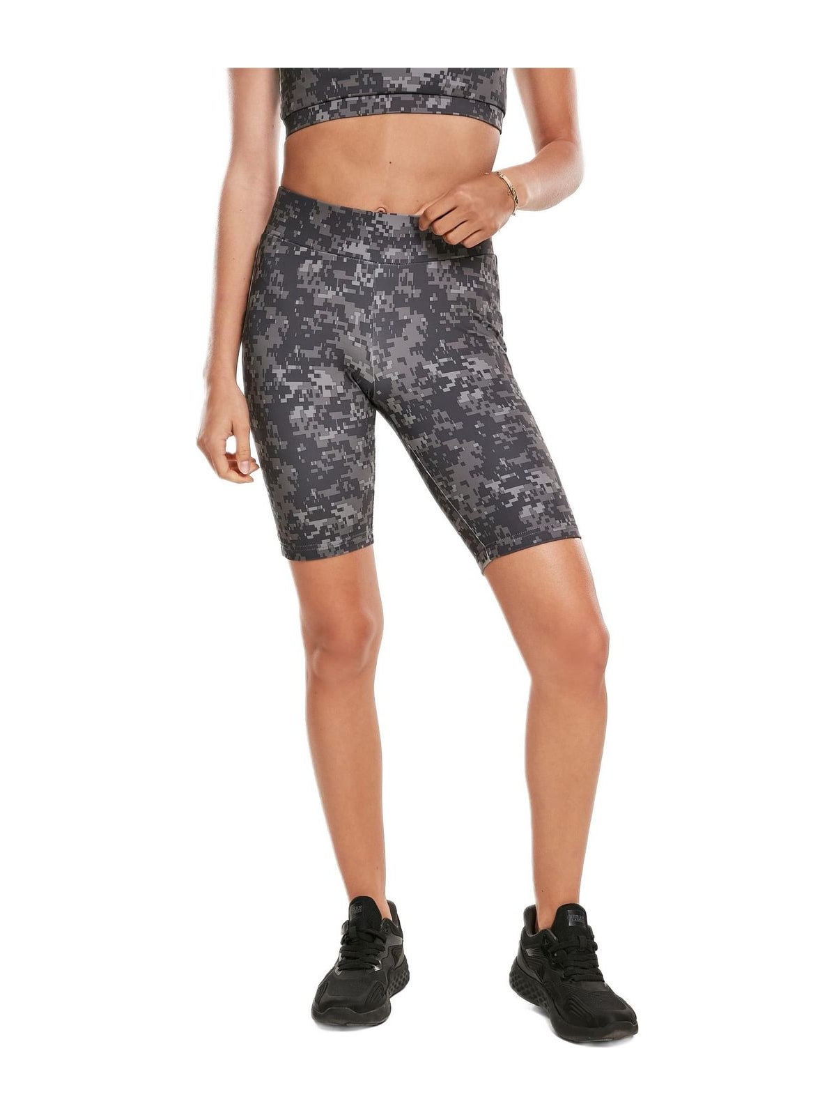 Γυναικείο Ποδηλατικό Σορτς TB3423-02680 Urban Classics Camo Tech Legging Dark Digital Camo