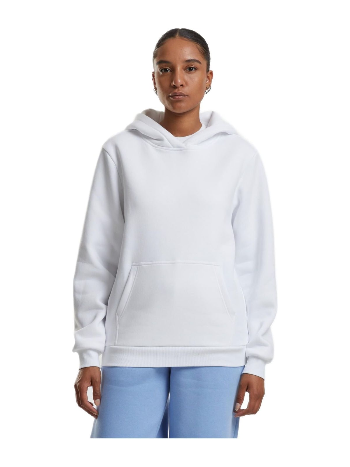Γυναικείο Φούτερ με Κουκούλα Ladies Fluffy Hoody TB7105 Urban Classics White
