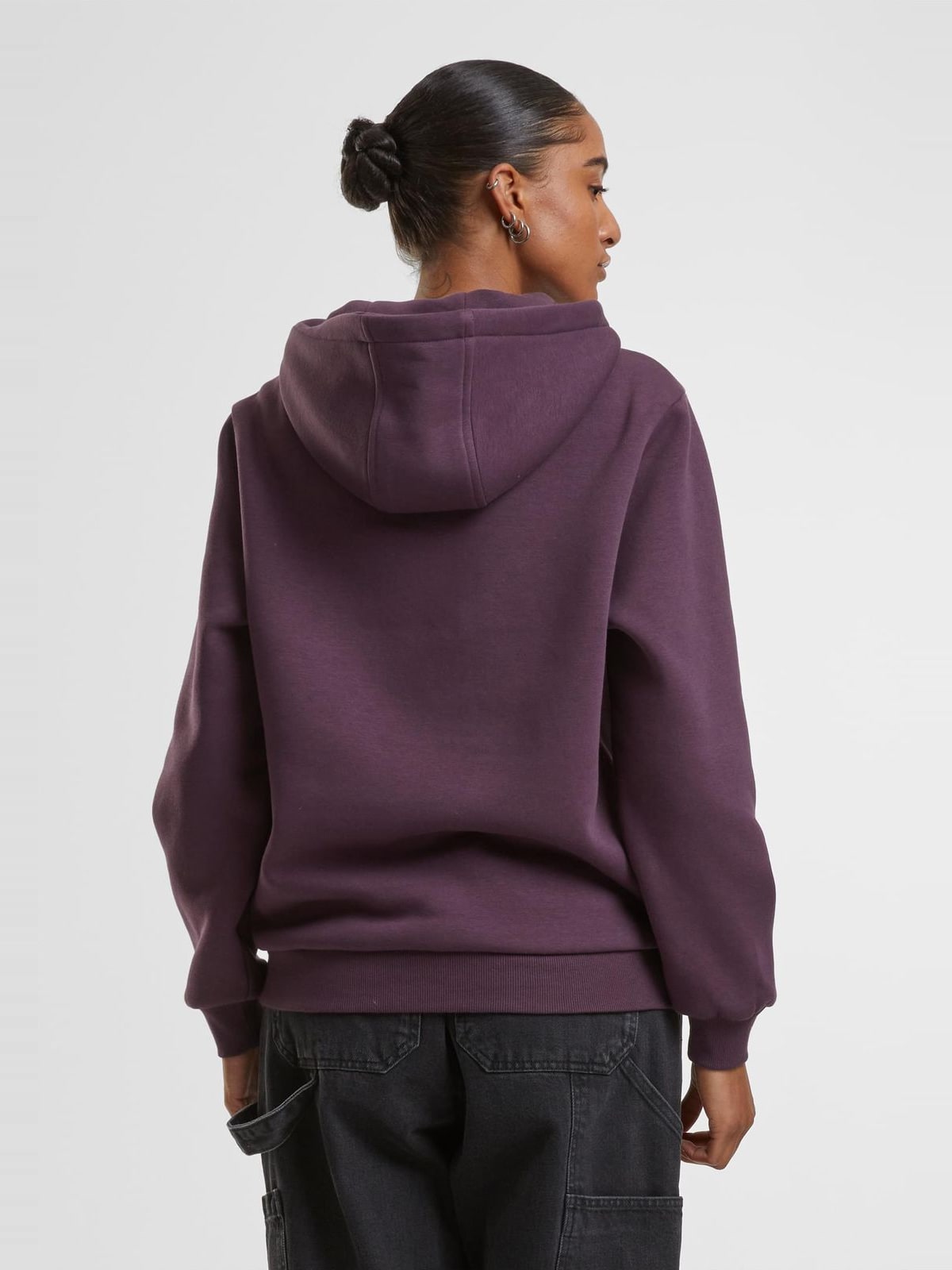 Γυναικείο Φούτερ με Κουκούλα TB7105 Urban Classics plumpurple