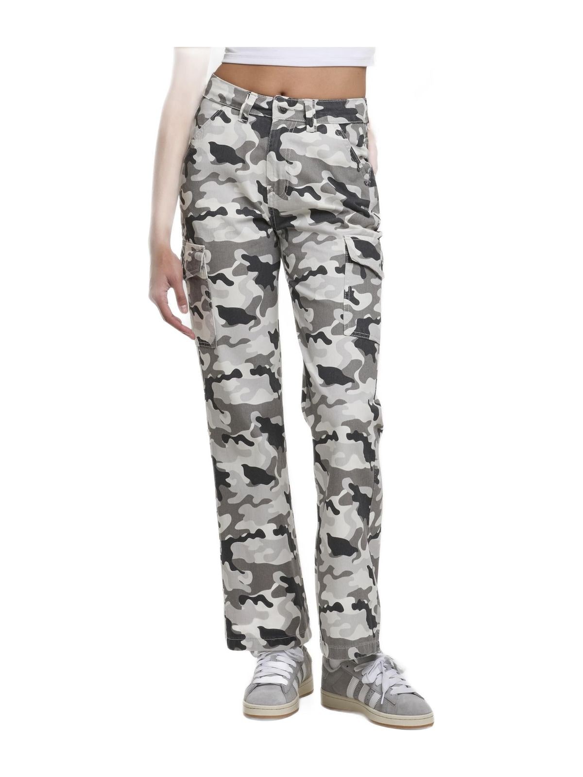 Παντελόνι Jeans Straight Fit DFLJS197-00777 DEF Black Camo