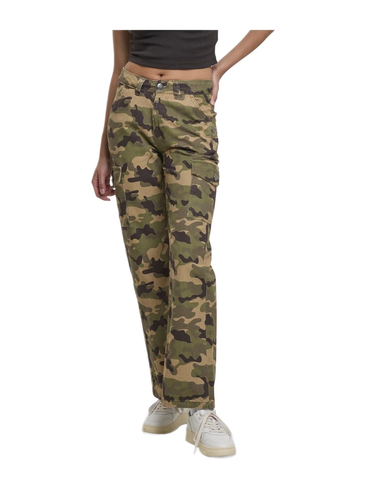 Παντελόνι Jeans Straight Fit DFLJS197-00778 DEF green camo