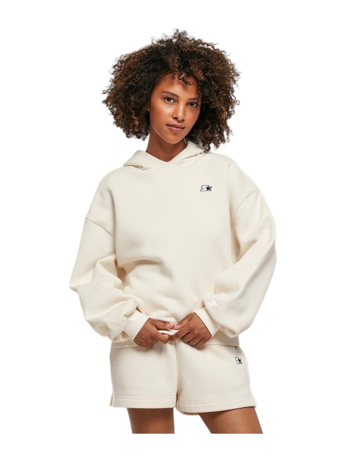 Γυναικείο Φούτερ ST228-03621 Starter Black Label Oversized Hoody Black Palewhite