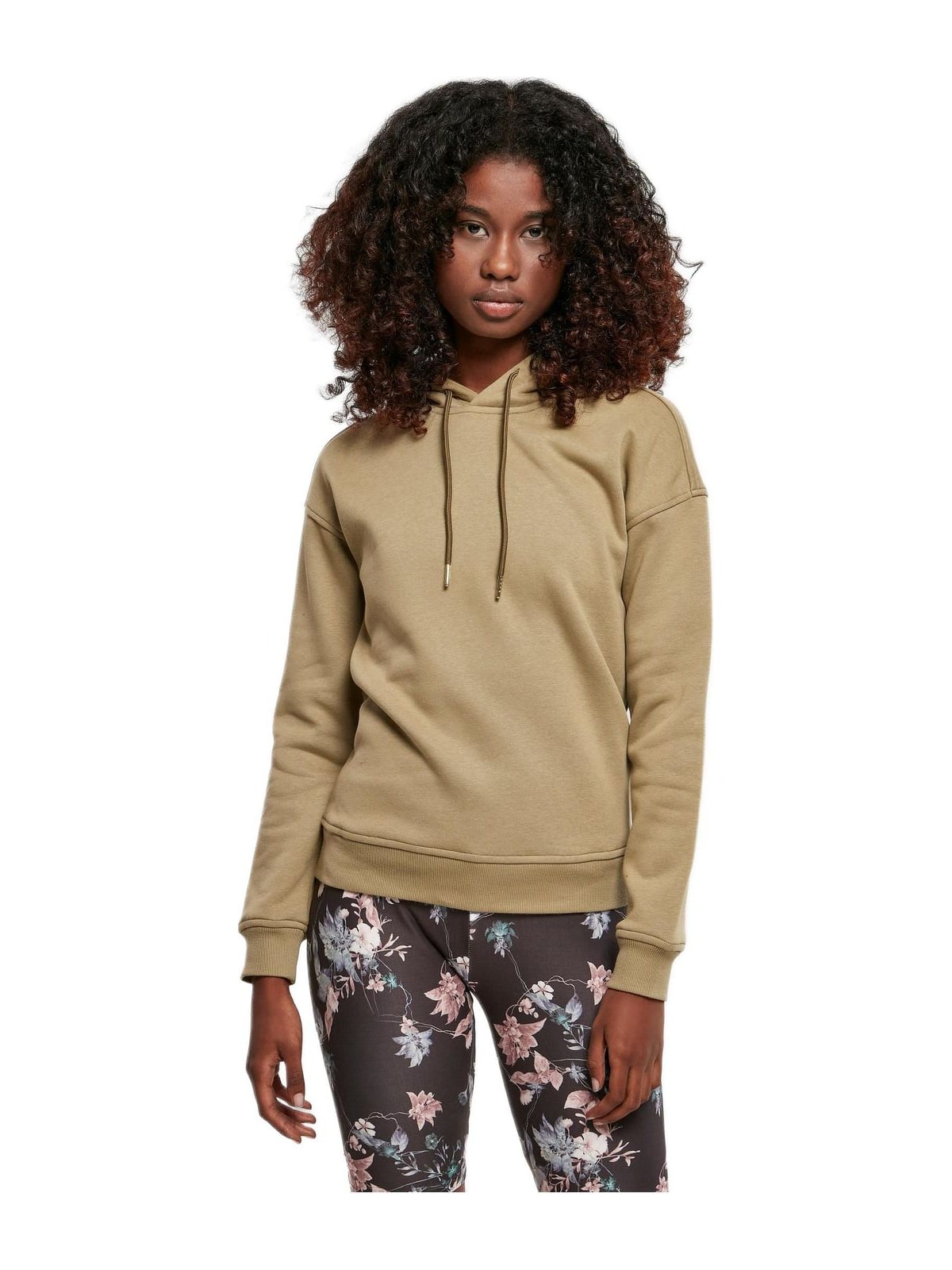 Γυναικείο Φούτερ με Κουκούλα TB1524-00472 Urban Classics Khaki