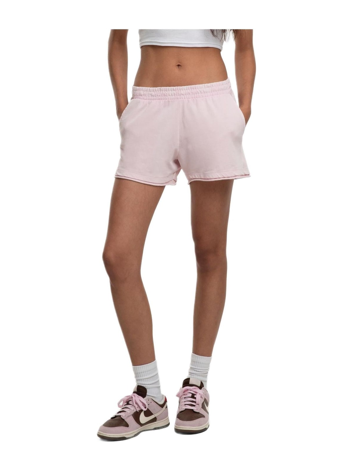 Γυναικείο Σορτς Washed Jersey TB7470 Urban Classics blushedrose