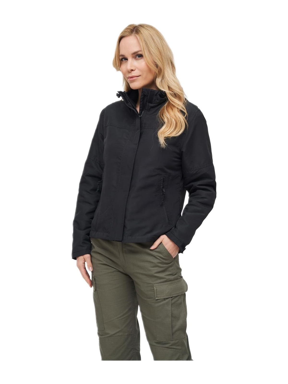 Γυναικείο Αντιανεμικό Μπουφάν Brandit BD33113-00007 Frontzip Black