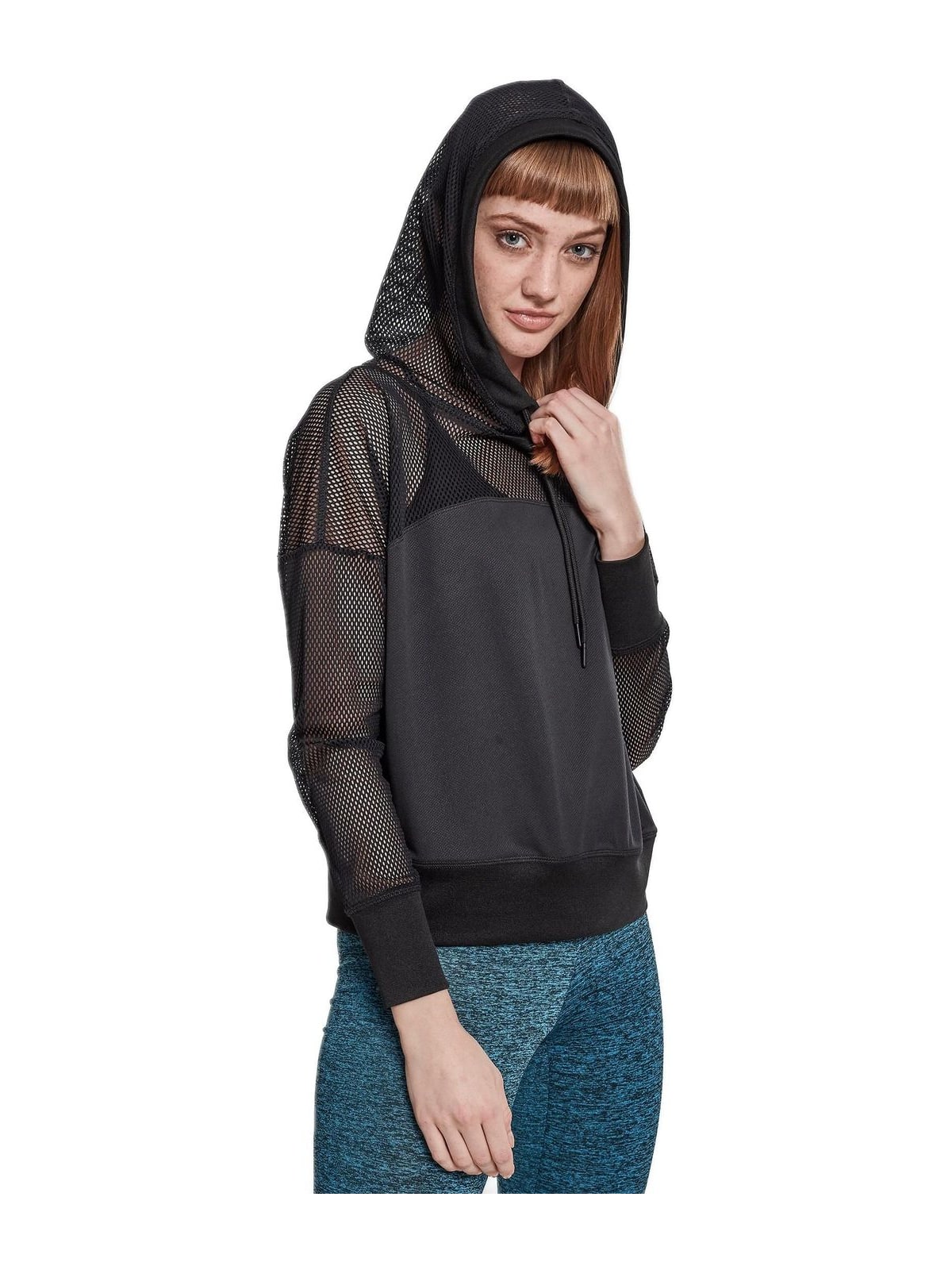 Γυναικείο Φούτερ Δίχτυ TB2027 Urban Classics Black