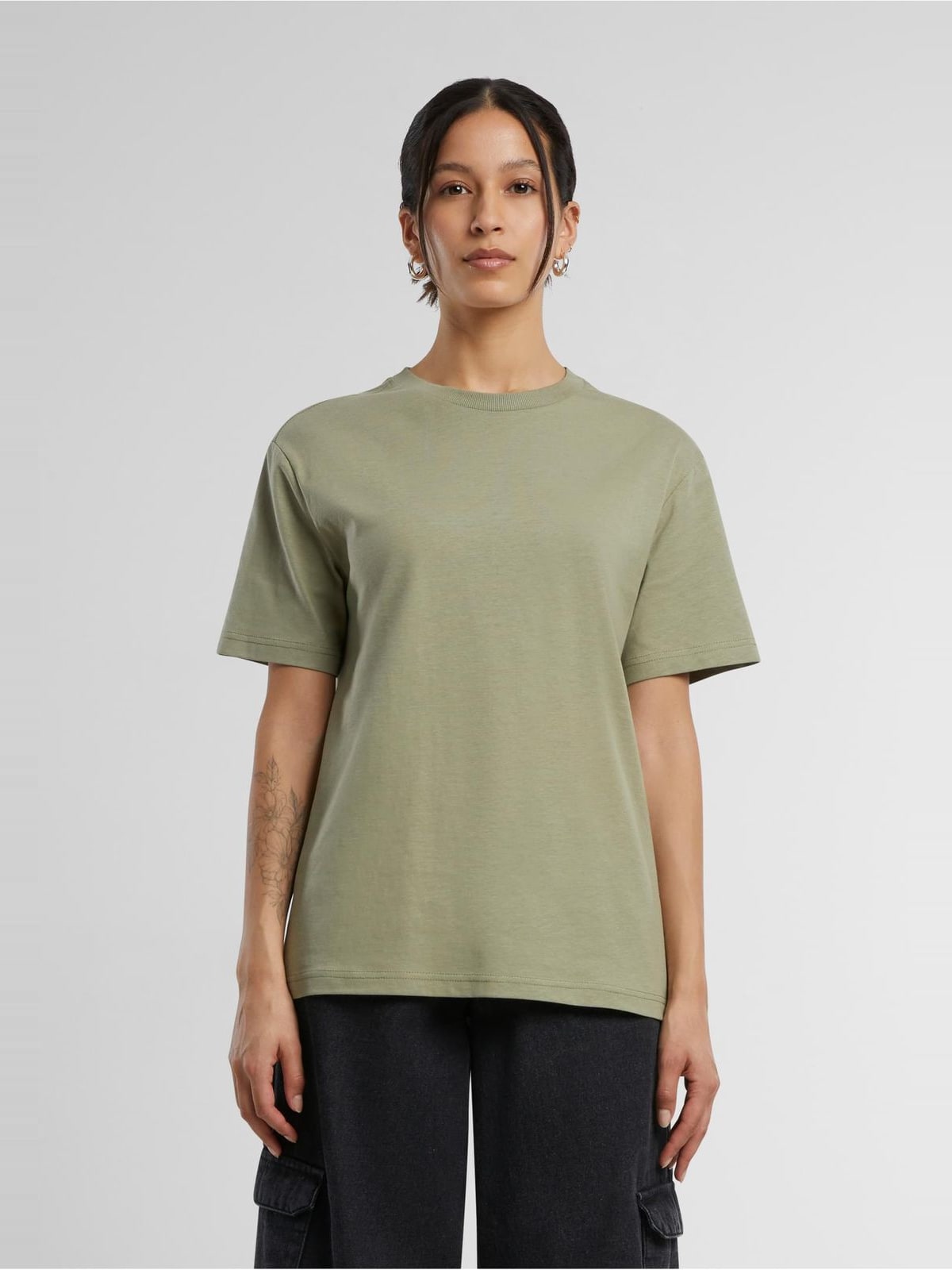 Γυναικείο T-shirt BY211 Build Your Brand Pale Olive