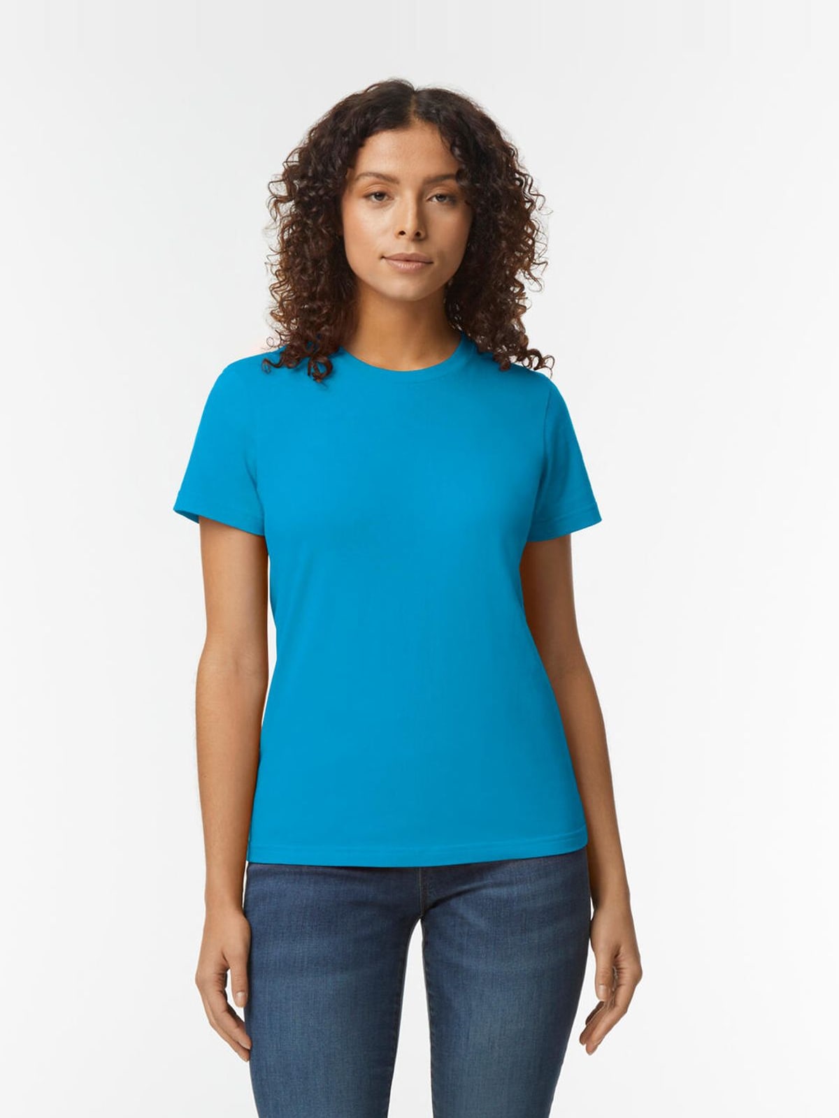Γυναικείο T-Shirt 65000L Gildan Softstyle Midweight Sapphire