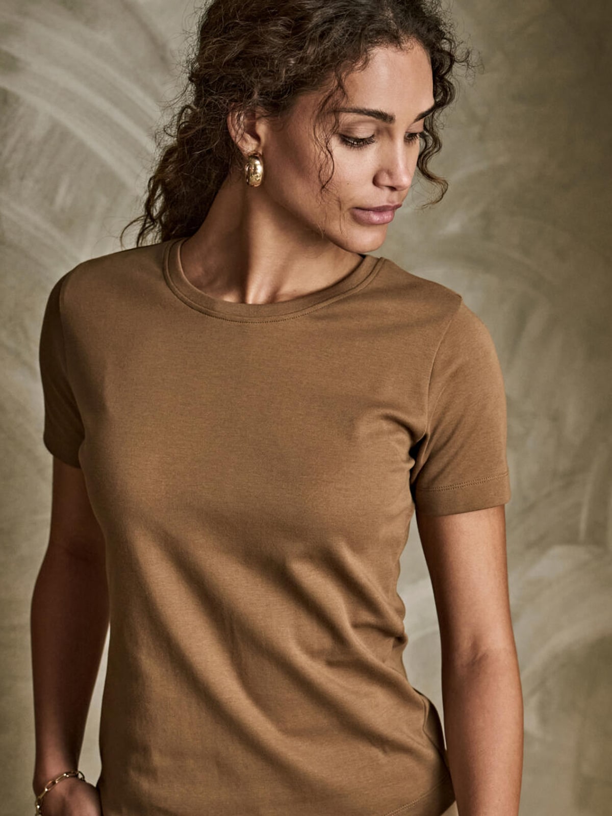 Γυναικείο T-Shirt 580 Tee Jays Premium Interlock Wood