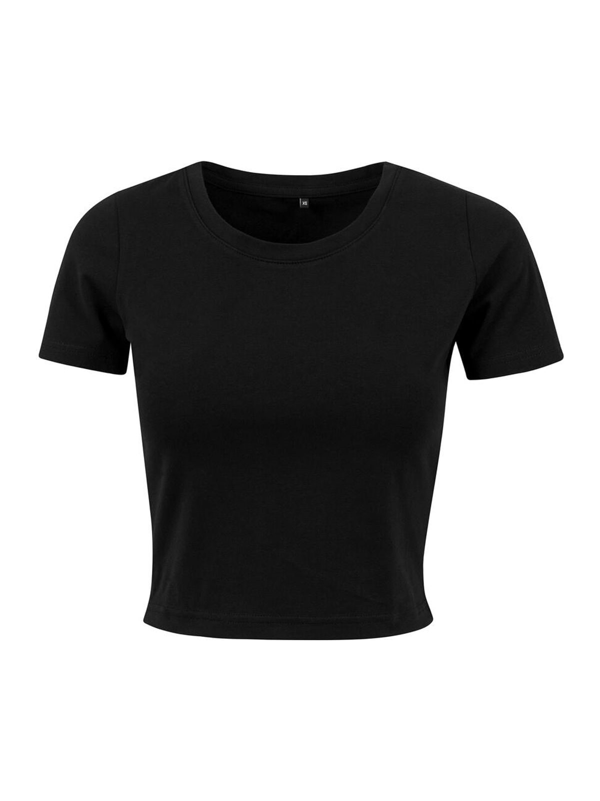 Γυναικείο Cropped T-Shirt BY042 Build Your Brand Black