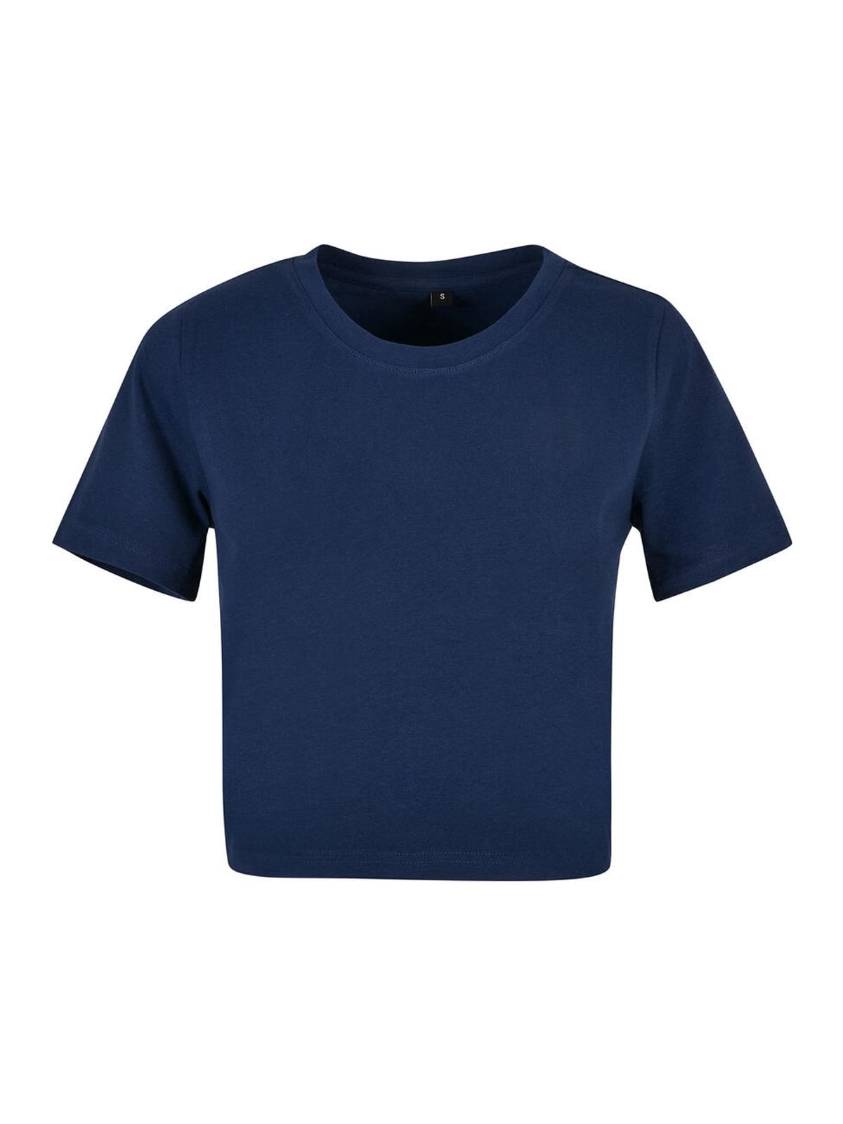 Γυναικείο Cropped T-Shirt BY042 Build Your Brand Light Navy