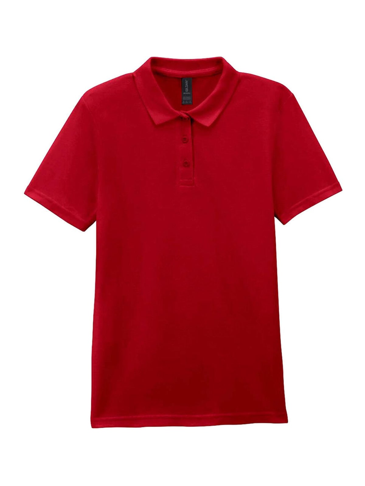 Γυναικεία Μπλούζα Polo 64800L Gildan Softstyle Pique Cherry Red