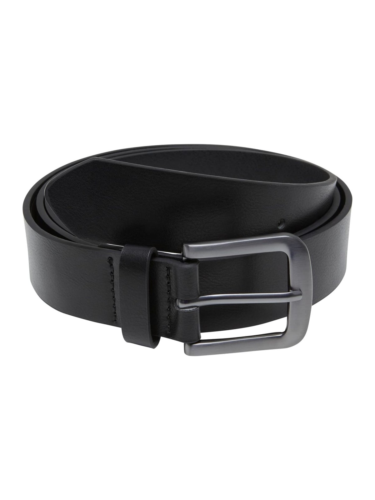 Ζώνη Easy Synthetic Leather Belt με μεταλλική αγκράφα TB7216-02499 Urban Classics black/silver