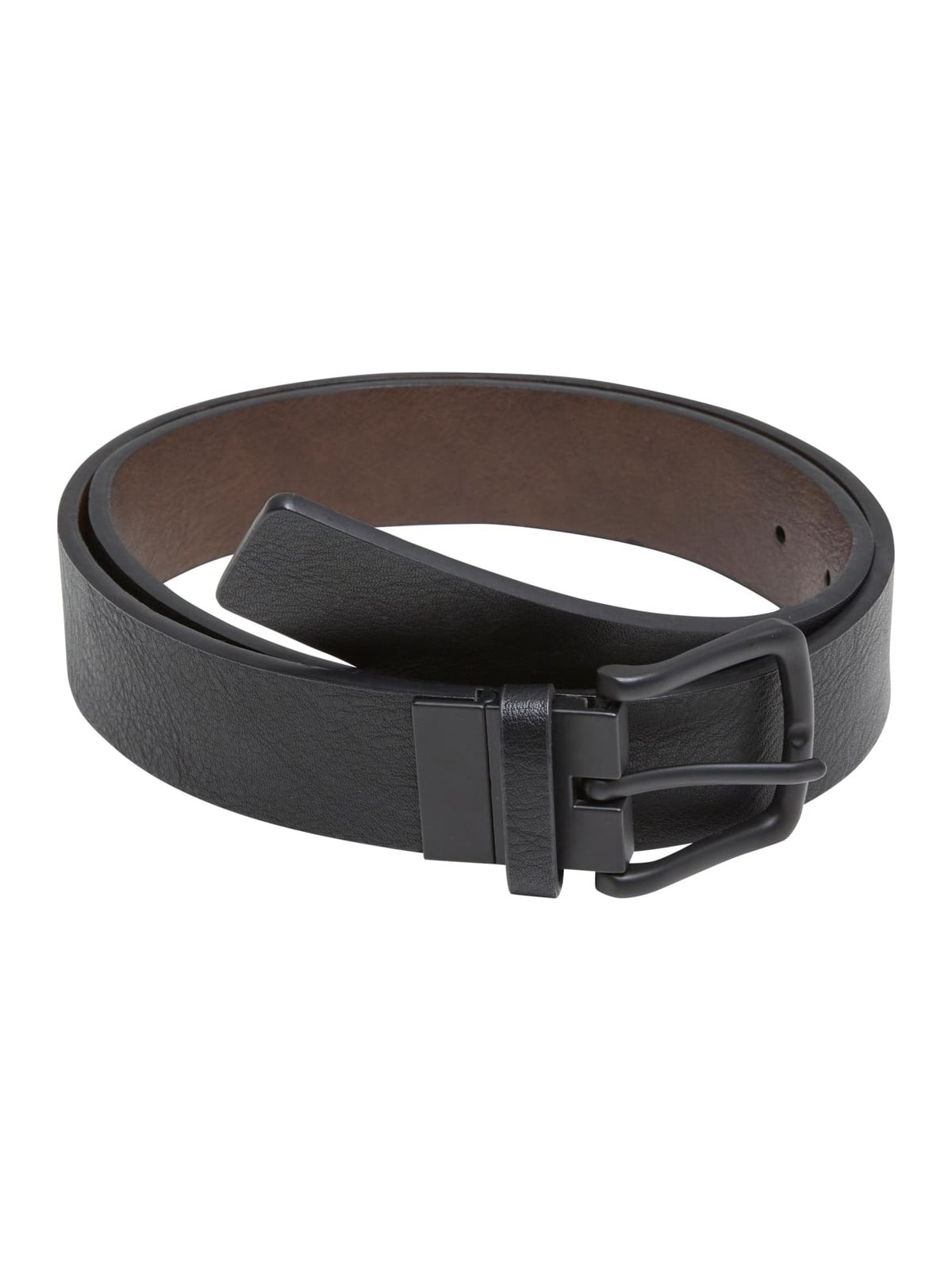 Ζώνη Rotate Buckle Belt αναστρέψιμο σχέδιο TB7408-01294 Urban Classics black/brown