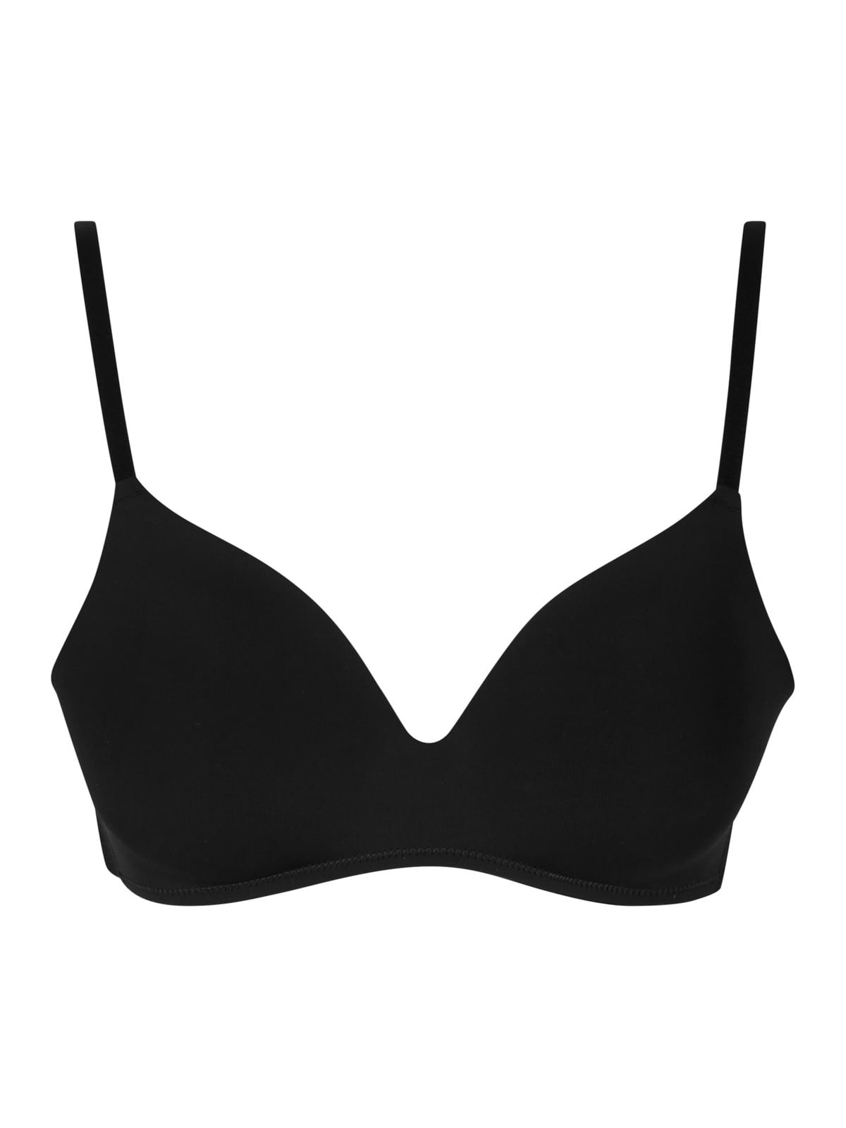 Γυναικείο σουτιέν Ladies Basic padded Bra 2-Pack με ελαφρώς ενισχυμένα cups TB7654A-03102 Urban Classics black+white