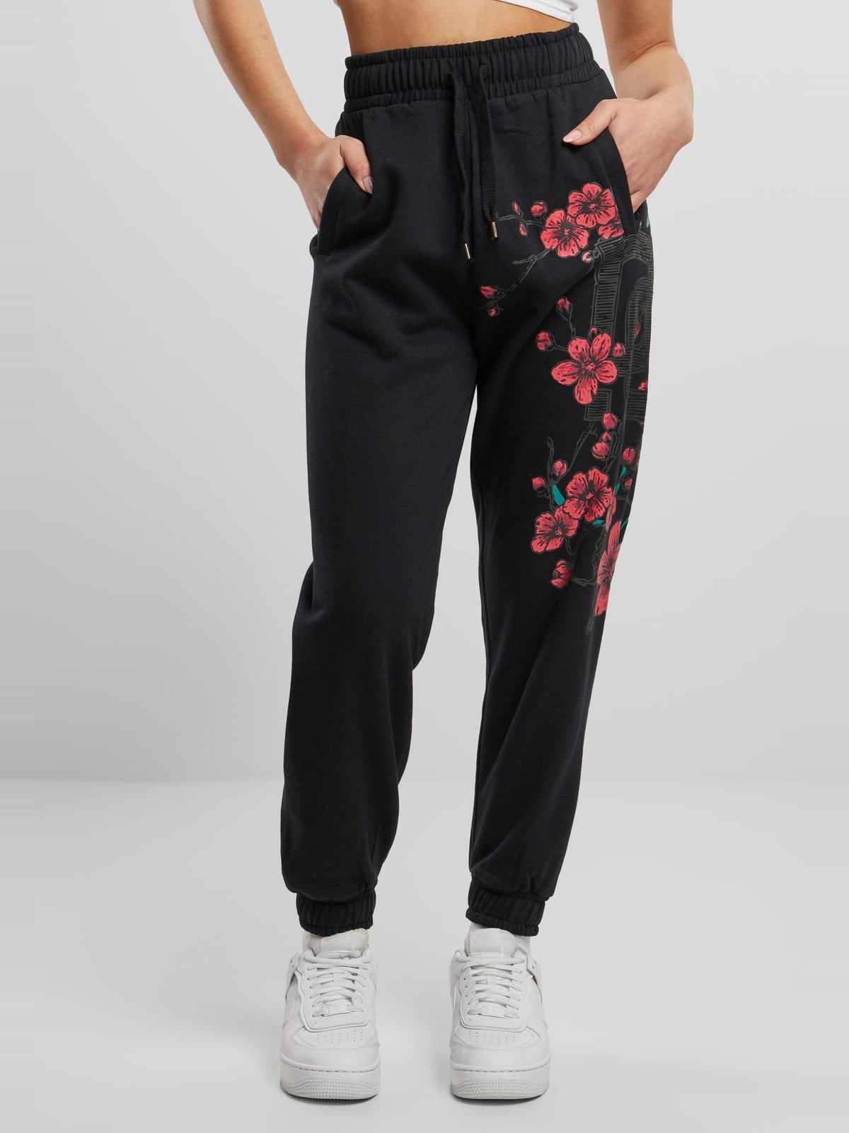 Sweat Pants DNGRS Choice με tapered γραμμή DLSP124-00007 Dangerous DNGRS black