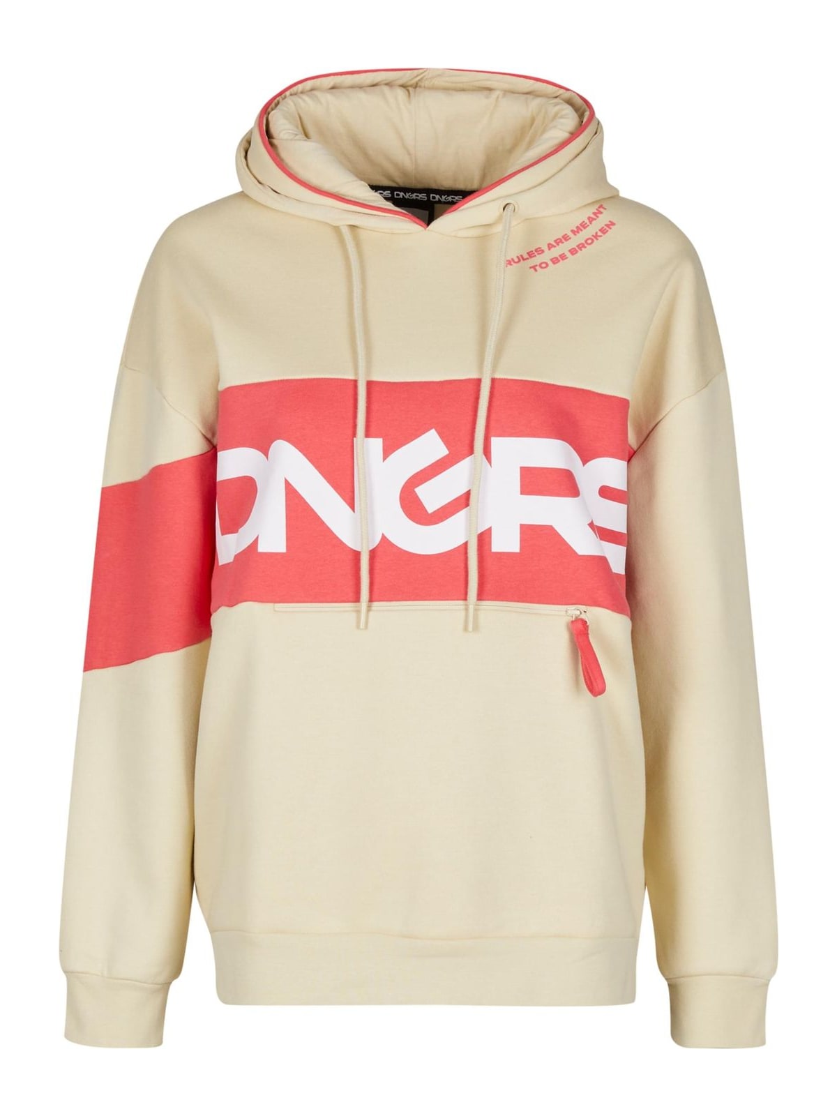 Oversized hoodie Trust με αστικό στυλ και άνεση DLHD131-15588 Dangerous DNGRS beige/pink/camo