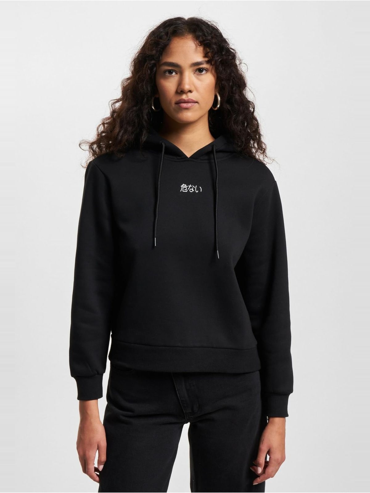 Hoodie Faith με bold print pattern DLHD132T-00007 Dangerous DNGRS black