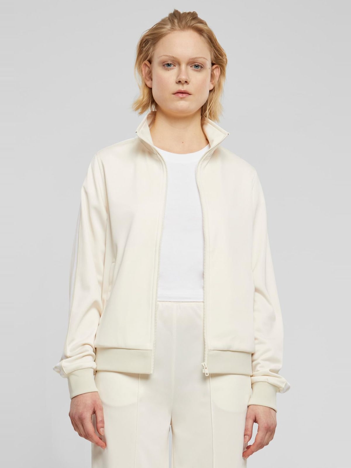 Ladies Retro Track Jacket TB6189-02903 Urban Classics whitesand