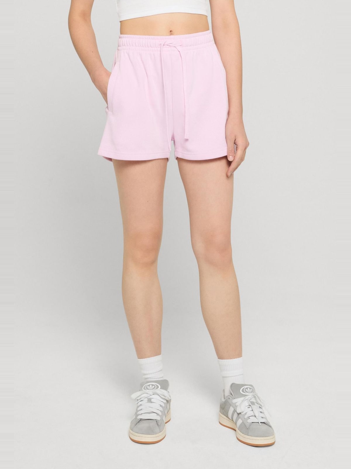 Γυναικεία σορτς Ladies Light Terry Shorts με ελαστική μέση TB8355-20453 Urban Classics blushedrose