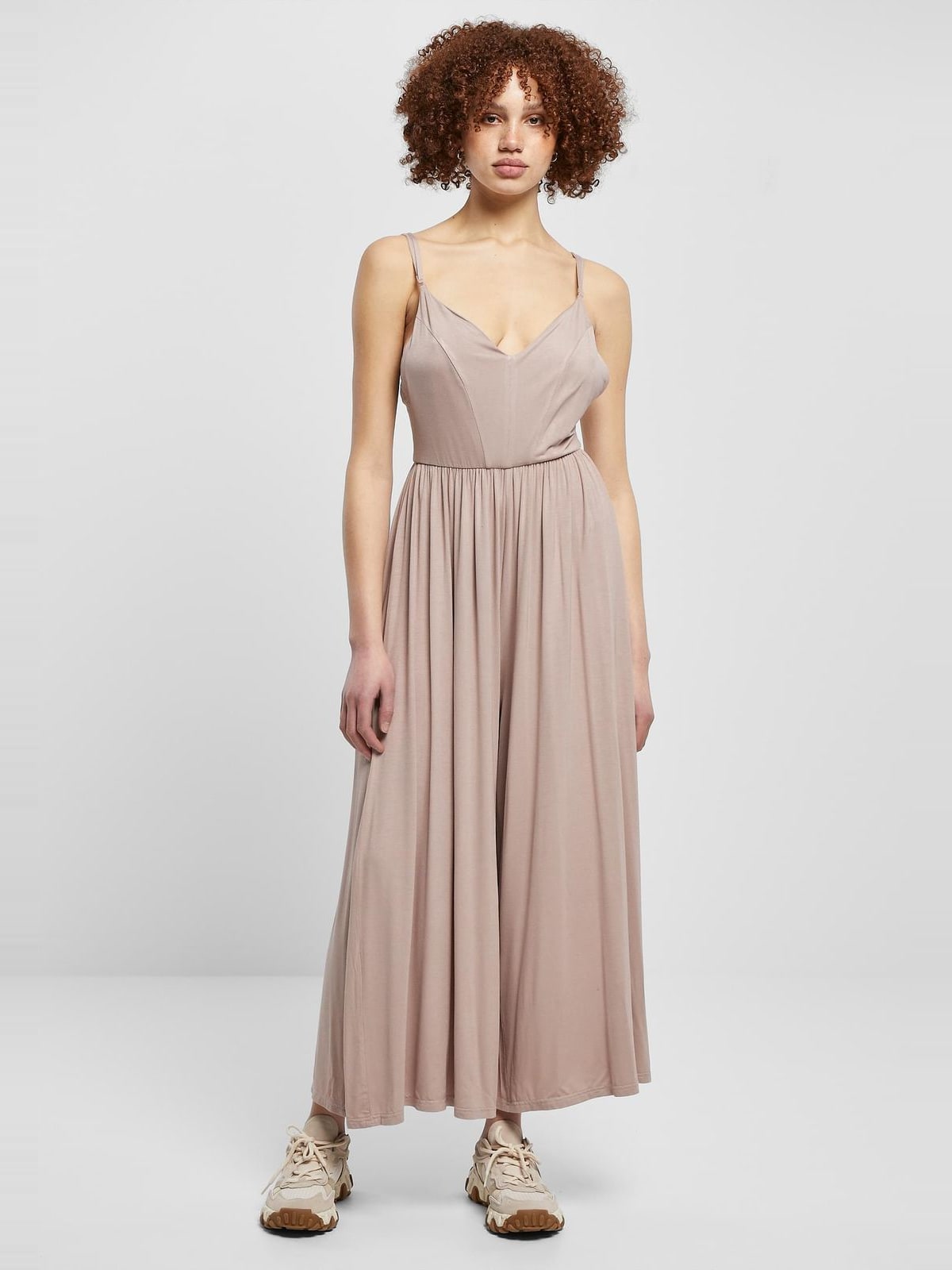 Γυναικείο jumpsuit Ladies Modal με ρυθμιζόμενες τιράντες TB6020-02913 Urban Classics duskrose
