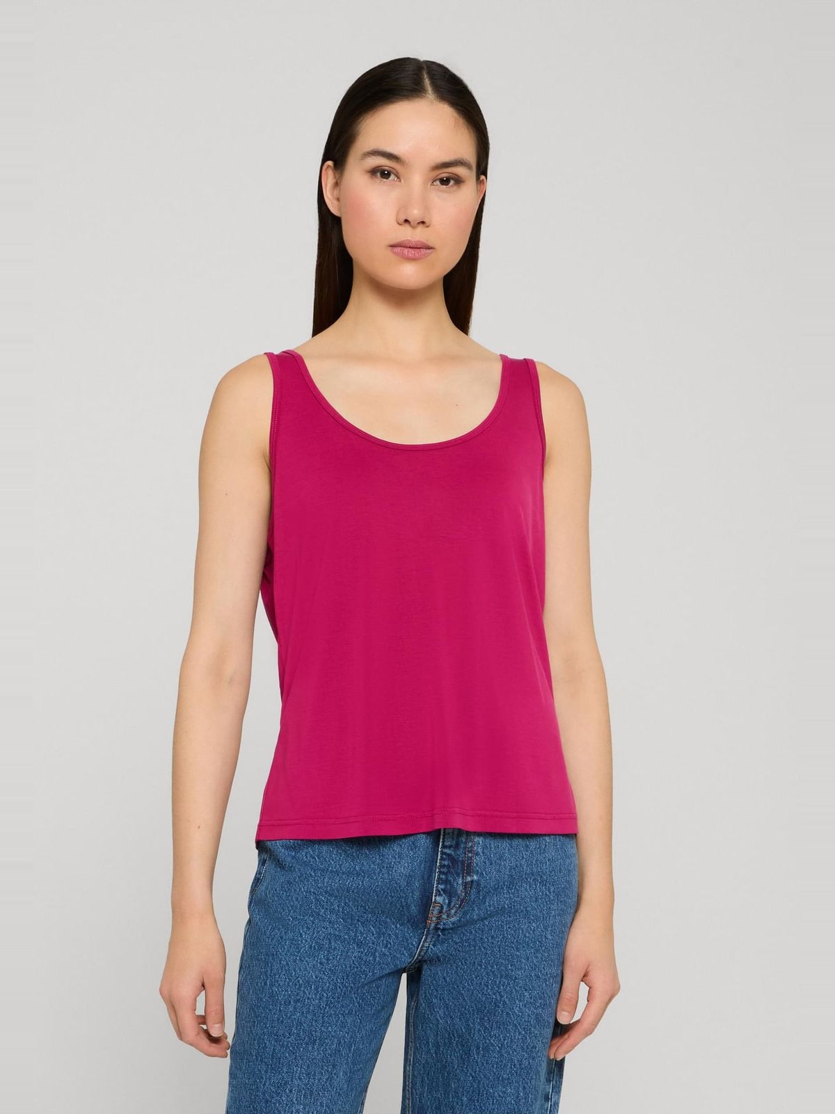 Γυναικεία μπλούζα Modal Loose Top με χαλαρή εφαρμογή TB4090-22392 Urban Classics berrypink