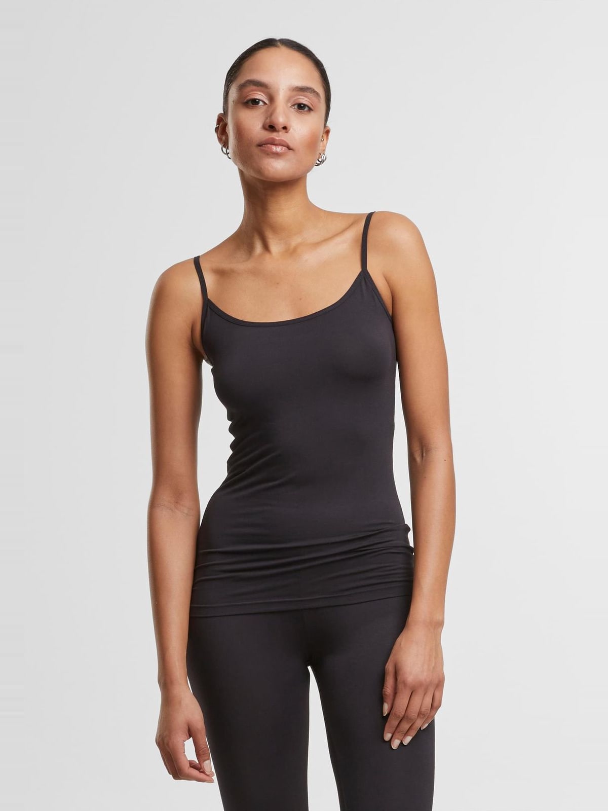 Γυναικείο Tank Top 2-Pack με στρογγυλή λαιμόκοψη TB7675A-03169 Urban Classics black+black