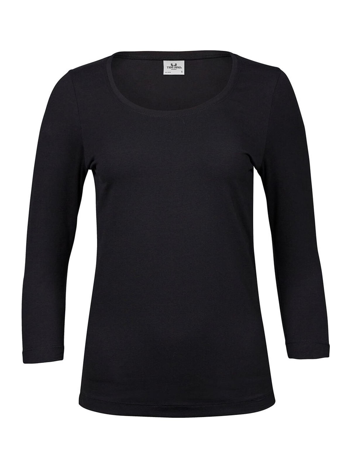 Γυναικεία μπλούζα 3/4 μανίκι Stretch Tee με ελαστικότητα 460 Tee Jays Black