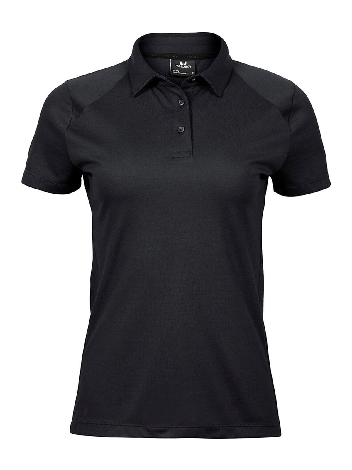 Ladies Luxury Sport Polo 7201 Tee Jays Black