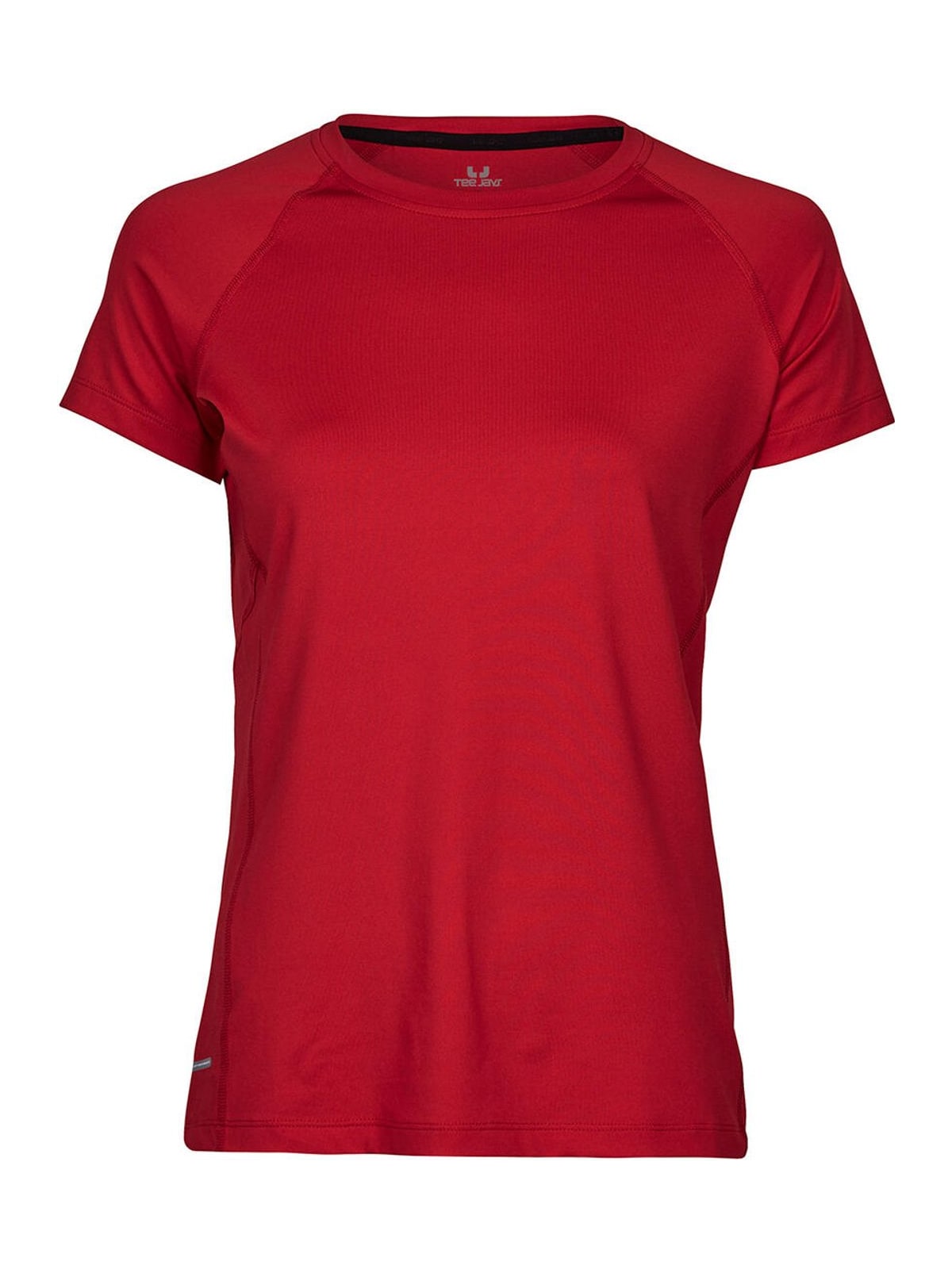 Αναπνεύσιμη μπλούζα COOLdry Ladies Tee με sporty fit 7021 Tee Jays Red