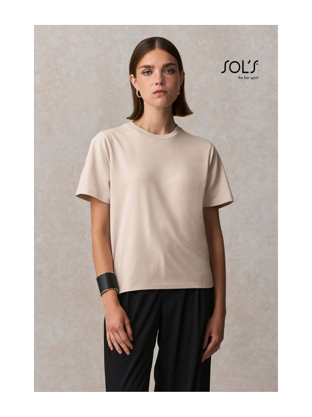 Γυναικείο οργανικό T-shirt Legend Women - 04776 SOLS Linen
