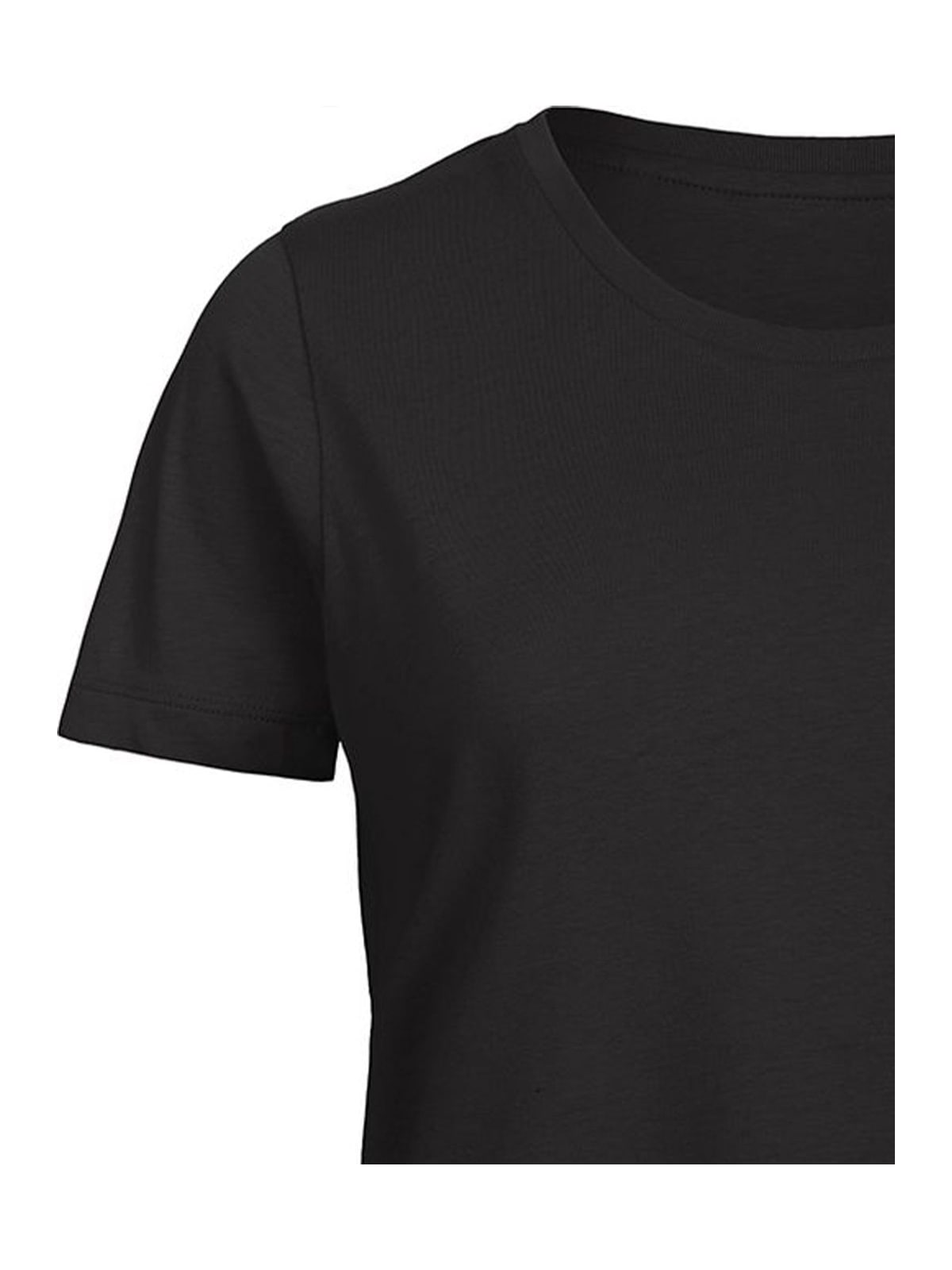 Γυναικείο T-Shirt TW043 B&C από 100% Οργανικό Βαμβάκι Black